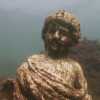 Ninfeo di Claudio: Particolare statua di bimbo